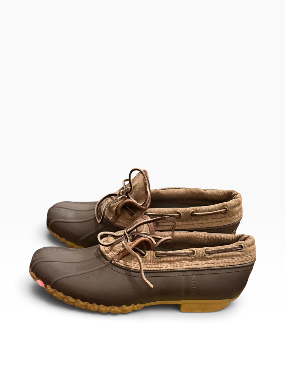 L.L. Bean Rubber Mocs Boots Slip On Men's size 7